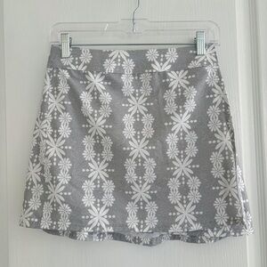RipSkirt Boho Lei Wrap Skirt XS Length 1 Grey NEW NWT
